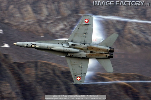 2007-10-10 Axalp Shooting Range 0296 FA-18C Hornet
